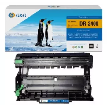 Unidad de tambor compatible G&G para Brother DR-2400 (20842)