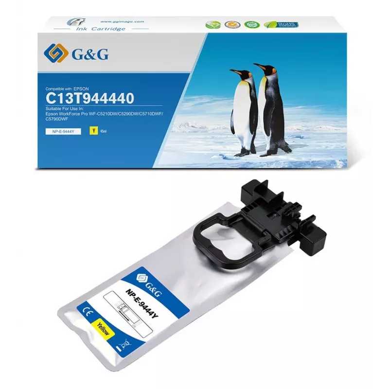 Cartucho de tinta amarillo compatible G&G para Epson T9444 (15982)