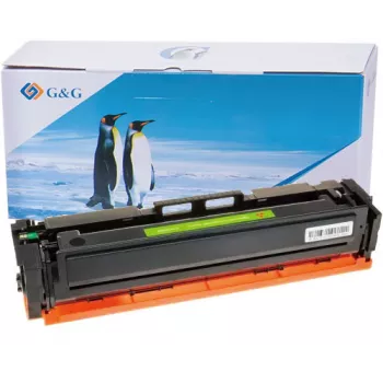 Cartucho de tóner XL compatible G&G con Canon 046HY / 1251C002 (16952), amarillo, alta capacidad, 2.300 páginas