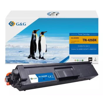 Cartucho de tóner XXL compatible G&G con Brother TN-426BK (14307)