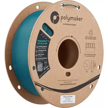 Polymaker HT-PLA-GF Filamento PLA reforzado con fibra de vidrio 1,75mm 1kg Negro PA18009