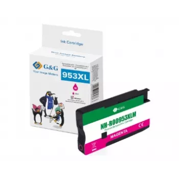 G&G Compatible HP 953XL Magenta Cartucho de tinta de alto rendimiento (14741)