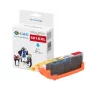 Cartucho de tinta cian XXL compatible G&G Canon CLI-581C (15842)