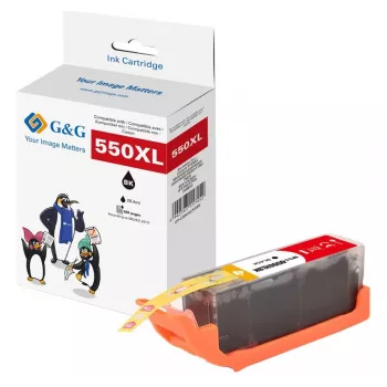 Cartucho de tinta G&G Canon PGI-550PGBK XL negro (18824)