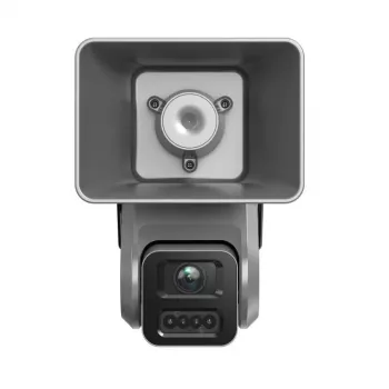 Cámara IP tipo bala varifocal motorizada 4MP Hikvision DS-QACAM07G1-4LIZSU con AcuSense
