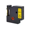 G&G Rhino 21698 cinta de rotular 19 mm negro sobre amarillo (sustituye a DYMO 18491)