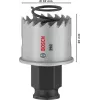 Bosch Accessories 2608594447 Progressor for Wood and Metal sierra de corona 32 mm cobalto bimetal