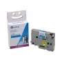 G&G BB-B-G-535 cartucho de cinta de rotular compatible con Brother TZe-535, azul/blanco, 12mm x 8m