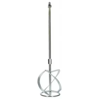 Bosch Varilla mezcladora para materiales viscosos y pegajosos, 160 mm de diámetro, rosca M14, acero galvanizado 2608000845