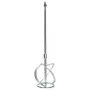 Bosch Varilla mezcladora para materiales viscosos y pegajosos, 160 mm de diámetro, rosca M14, acero galvanizado 2608000845