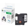 G&G Cinta de etiquetar de poliamida 19mm x 3,5m Blanco/Negro para Dymo Rhino RL-D-Ny-18489-BK/WT-19MM*3,5M