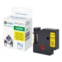 G&G Cinta de etiquetar de poliamida 12mm x 3,5m Amarillo/Negro para Dymo Rhino RL-D-Ny-18490-BK/YE-12MM*3.5M
