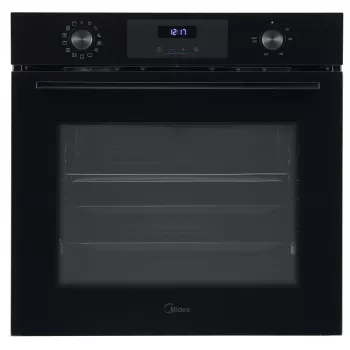 Midea MBO7NM30D0-BK Horno eléctrico integrable, 73 L, limpieza pirolítica, control táctil, Negro
