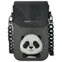 Nimmy Big Eyed Pet 2.0 Panda Bolso bandolera para móvil - piel sintética negra