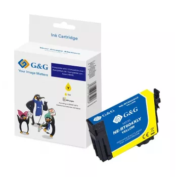 G&G cartucho de tinta compatible Epson 604XL amarillo (20551)