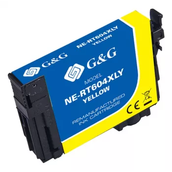G&G cartucho de tinta compatible Epson 604XL amarillo (20551)