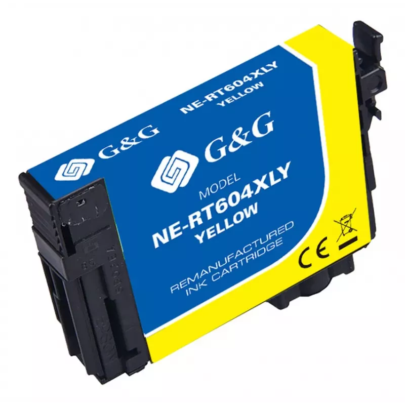 G&G cartucho de tinta compatible Epson 604XL amarillo (20551)