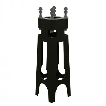 ZAPTEC ZB100259 ONEPOLE base para excavadora