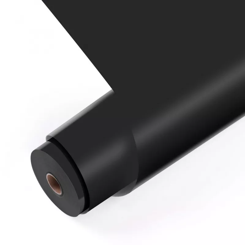 Vinilo adhesivo permanente LOKLiK mate negro rollo de 12 m, 30,5 cm de ancho SG-JST-0036-US-L-B2B