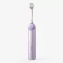 Cepillo de dientes eléctrico RANVOO PQ5 Pure Sonic, Lila, 5 modos, 4 cabezales, carga USB