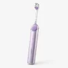Cepillo de dientes eléctrico RANVOO PQ5 Pure Sonic, Lila, 5 modos, 4 cabezales, carga USB