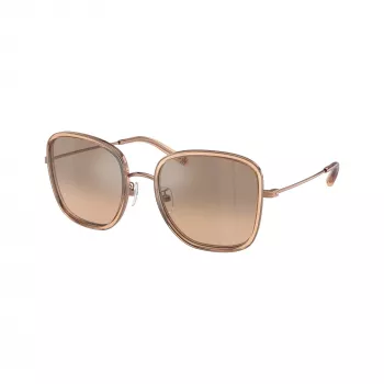 Gafas de sol para mujer Tory Burch TY6101 33683D, montura Dark Havana, lentes Brown Gradient, 53mm