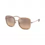 Gafas de sol para mujer Tory Burch TY6101 33683D, montura Dark Havana, lentes Brown Gradient, 53mm