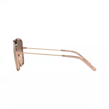 Gafas de sol para mujer Tory Burch TY6101 33683D, montura Dark Havana, lentes Brown Gradient, 53mm
