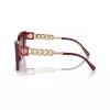 Gafas de sol para mujer Michael Kors MK2205-394975, montura Dark Tortoise, lentes Brown Gradient, 52/19/140 mm