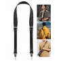 ULANZI CSS1 correa de cámara para cuello/hombro anti-enredos U-Snap para DSLR y sin espejo, 60 kg de carga, negro