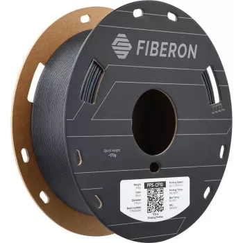 Polymaker Fiberon PPS-CF10 filamento (FM01001) – 1,75 mm, 500 g, negro