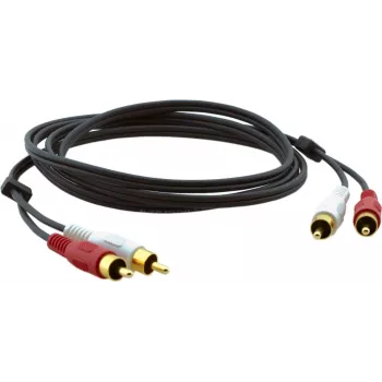 Kramer C-2RAM/2RAM-10 cable de audio coaxial RCA conector macho a conector macho RCA 3,0m negro 95-0202010