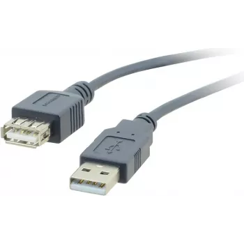 Kramer Electronics C-USB/AAE-3 cable alargador USB 2.0, conector macho USB-A a conector hembra USB-A, 0,9 m, blanco 96-02121003