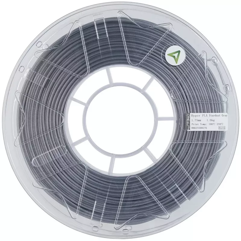 Creality Hyper PLA RFID Stardust Grey filamento para impresora 3D, 1,75 mm, 1 kg