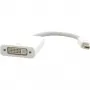 Kramer ADC-MDP/DF cable adaptador conector macho Mini DisplayPort a conector hembra DVI-I 15 cm 99-95200003