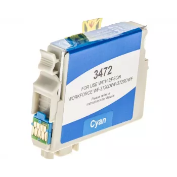 Cartucho de tinta G&G compatible cian para Epson 34XL (C13T34724012) – Alta capacidad 14614