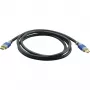 Cable HDMI de alta velocidad con Ethernet Kramer C-HM/HM/PRO-20, 6,1 m, negro 97-01114020