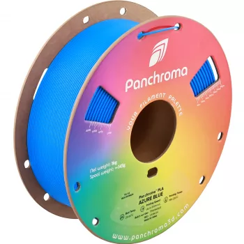 Filamento para impresora 3D Polymaker Panchroma PLA, 1,75 mm, 1 kg, Azure Blue (CA19024)