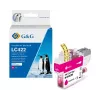 Cartucho de tinta G&G compatible con Brother LC422M magenta (550 páginas) 20582