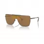 Michael Kors Hombre MK1152-1001F9 Gafas de sol aviador, montura negra, lentes grises, 58-17-145 mm