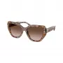 Tory Burch TY7194U197513 Gafas de sol mujer, cuadradas, acetato, Dark Havana/marrón degradado, 55-17-140 mm