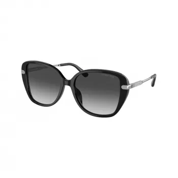 Gafas de sol de acetato de mujer Michael Kors MK2185BU30058, montura Havana/Tortoise, lentes marrones, 54/17/140 mm
