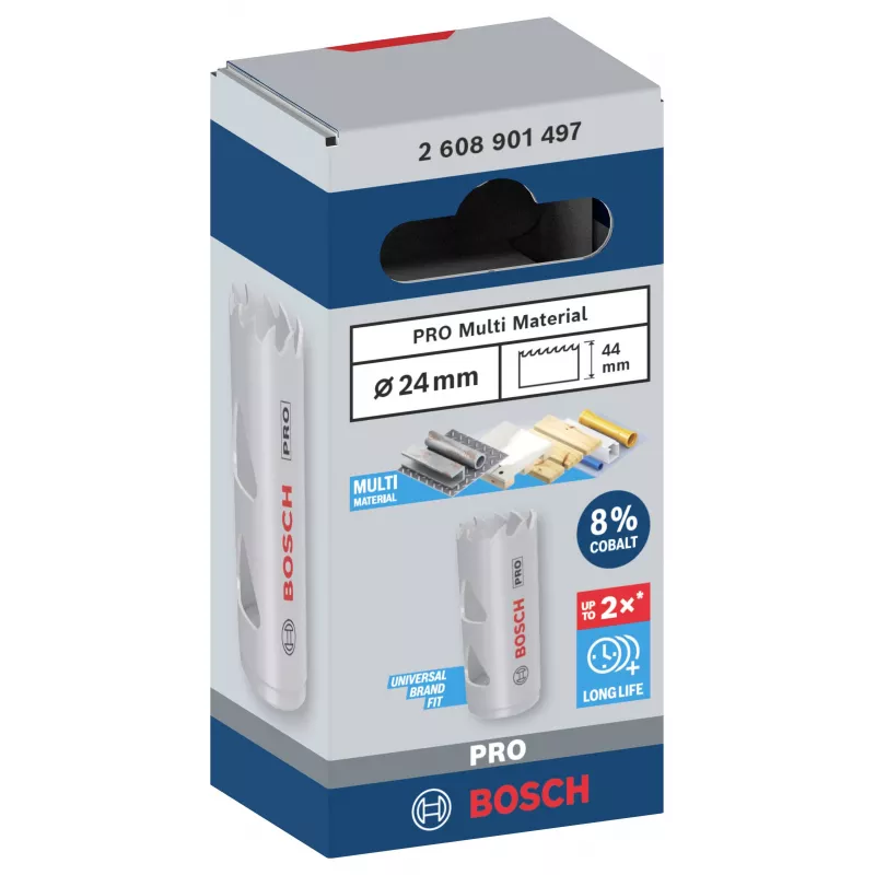 Sierra de corona Bosch EXPERT MultiMaterial 24 mm 2608901497