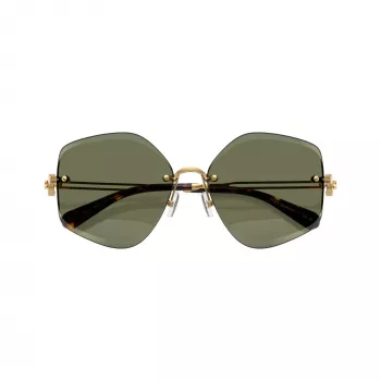Gafas de sol de mujer Tory Burch TY6111-334371, montura marrón oscuro Havana, lentes marrón degradado, 56/16/140 mm