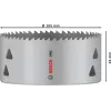 Bosch Expert for Metal Sierra de corona 105 mm Cobalt Bi-Metall 2608901535