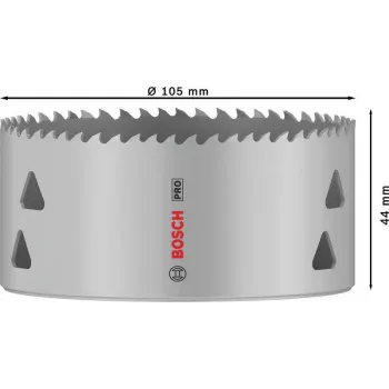 Bosch Expert for Metal Sierra de corona 105 mm Cobalt Bi-Metall 2608901535
