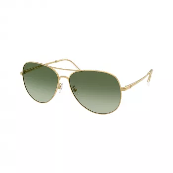 Gafas de sol cuadradas de mujer Tory Burch TY6114-33438E, montura carey oscuro, lentes degradadas marrones, 60mm