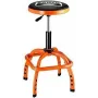 Bahco BLE305 Asiento y taburete de jardín 2 en 1 plegable, acolchado de espuma EVA, estructura de acero con recubrimiento en polvo, carga de 100 kg, verde/negro