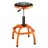Bahco BLE305 Asiento y taburete de jardín 2 en 1 plegable, acolchado de espuma EVA, estructura de acero con recubrimiento en polvo, carga de 100 kg, verde/negro
