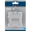 Bosch Accessories 2608522565 Pick and Click Caja de almacenamiento M, reutilizable, Negro/Rojo